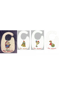 Set 481 - Bargain set with Four ITH Christmas Bibs